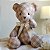 Urso de Tecido Xadrez Doce de Leite - Imagem 8