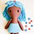Boneca Negra - Cabelo Azul - Imagem 3