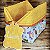 Necessaire Box em tecido, com etiqueta bordada. - Imagem 2