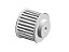 POLIA IND. T5 26 DENTES PARA CORREIA DE 25MM TIPO 6F EM ALUMÍNIO - Imagem 2