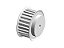POLIA IND. T10 24 DENTES PARA CORREIA DE 32MM TIPO 6F EM ALUMÍNIO - Imagem 2