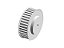 POLIA IND. T10 36 DENTES PARA CORREIA DE 32MM TIPO 6F EM ALUMÍNIO - Imagem 2