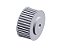 POLIA IND. T10 36 DENTES PARA CORREIA DE 50MM TIPO 6F EM ALUMÍNIO - Imagem 2