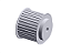 POLIA IND. AT5 32 DENTES PARA CORREIA DE 32MM TIPO 6F EM ALUMÍNIO - Imagem 2