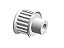 POLIA IND. ROYAL 17 DENTES 3M 9MM TIPO 6F AL - Imagem 1