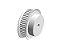 POLIA IND. ROYAL 44 DENTES 3M 9MM TIPO 6F AL ✅ - Imagem 1