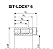 Anél de Fixação CAL 6 Sit-Lock 35x60mm - Serviço Pesado Original - Imagem 1