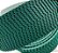 Correia 5mm Verde Petrol Corrugada - 50 METROS - Imagem 2