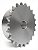 Engrenagem 24 Dentes - Passo 3/8" (ASA 35) em Aço SAE 1045 - Imagem 1