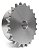 Engrenagem 42 Dentes - Passo 1/2" (ASA 40) em Aço SAE 1045 - Imagem 1