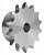 Engrenagem 15 Dentes - Passo 1/2" (ASA 40) em Aço SAE 1045 - Imagem 1