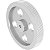 POLIA IND. ROYAL 36 DENTES L 050 TIPO 6F AÇO - Imagem 1