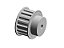 POLIA IND. ROYAL 15 DENTES L 075 TIPO 6F AÇO - Imagem 1