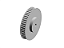 POLIA IND. ROYAL 48 DENTES L 075 TIPO 6WF FERRO FUNDIDO - Imagem 1