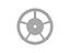 POLIA IND. ROYAL 60 DENTES L 075 TIPO 6WF FERRO FUNDIDO - Imagem 4