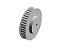 POLIA IND. ROYAL 40 DENTES L 100 TIPO 6WF FERRO FUNDIDO - Imagem 1
