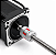 Acoplamento Elástico D30L40 14x14mm Tipo Jaw em Alumínio para CNC e Servo Motor - Imagem 2