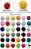 POM-POM FOFINHO SOLTO - 14MM - PCT C/ 100 UNID. - Imagem 2