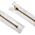ZIPER METAL AUTOMÁTICO – 15CM- Nº4 – PCT C/ 100 UNID. - Imagem 3
