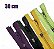 ZIPER NYLON GROSSO DEST. - 30CM - Nº5 - PCT C/100 UNID. - Imagem 1