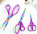 KIT TESOURAS TITANIUM  CABO SOFT - 3 UNIDADES - Imagem 2