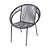 Cadeira Cancun Estrutura Aço Revest. Cordas PVC - Imagem 7