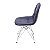 Cadeira Eames Eiffel Base Cromada, Estofada Botonê Revest. PU - Imagem 15