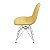 Cadeira Eames Eiffel Base Cromada, Estofada Botonê Revest. PU - Imagem 3