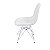 Cadeira Eames Eiffel Base Cromada, Estofada Botonê Revest. PU - Imagem 6