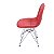 Cadeira Eames Eiffel Base Cromada, Estofada Botonê Revest. PU - Imagem 18