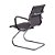 Cadeira Office Eames Esteirinha Base Cromada Fixa C/ Revestimento Em PU - Imagem 11