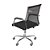 Cadeira Office Roma(BAIXA), Giratória C/ Sistema Relax,  Encosto Em Tela Mesh - Imagem 3