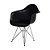 Cadeira Eames DKR Base Cromada C/ Braço, Concha Polipropileno - Imagem 3