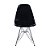 Cadeira Eames DKR Base Metal Cromado, Assento Policarbonato - Imagem 4