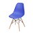 Cadeira Eames DKR C/ Base Madeira e Concha Em Polipropileno - Imagem 8