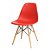 Cadeira Eames DKR C/ Base Madeira e Concha Em Polipropileno - Imagem 44