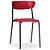 Cadeira Bit Base Fixa Metal(PRETO), Assento/Encosto Polipropileno - Imagem 5