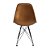 Cadeira Eames Base Aço(EIFFEL PRETA) Assento Em Polipropileno - Imagem 6