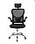 Cadeira Office Detroit, Braço Retrátil, Encosto C/ Sist. Relax Em Tela Mesh - Imagem 2
