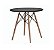 Mesa Jantar Eames Redonda 97cm, Base Madeira C/ Tampo MDF - Imagem 3