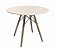 Mesa Jantar Eames Redonda 97cm, Base Madeira C/ Tampo MDF - Imagem 2