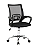 Cadeira Office Manchester Sem Relax, Assento Estof. Encosto Tela - Imagem 1