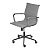Cadeira Office Eames Esteirinha Baixa, Estrutura Metal(Preta), Assento C/ Revest. PU - Imagem 2