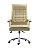 Cadeira Office California Base Metal Cromado, Mecan. Sincron. Assento Molas Ensacadas C/ Revestimento PU - Imagem 12