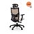 Cadeira Office Filadelfia(NR17) C/ Encosto Cabeça, Base Nylon, Encosto C/ Sistema Relax Em Tela Mesh - Imagem 3