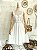 Vestido Campônia off white rustico - Imagem 10