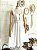 Vestido Campônia off white rustico - Imagem 1