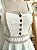 Vestido Campônia off white rustico - Imagem 4