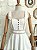 Vestido Campônia off white rustico - Imagem 2
