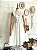 Vestido Campônia off white rustico - Imagem 7